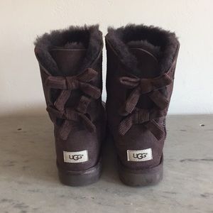 UGGS Bailey Corduroy Bow Boots